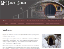 Tablet Screenshot of myhobbitshed.com